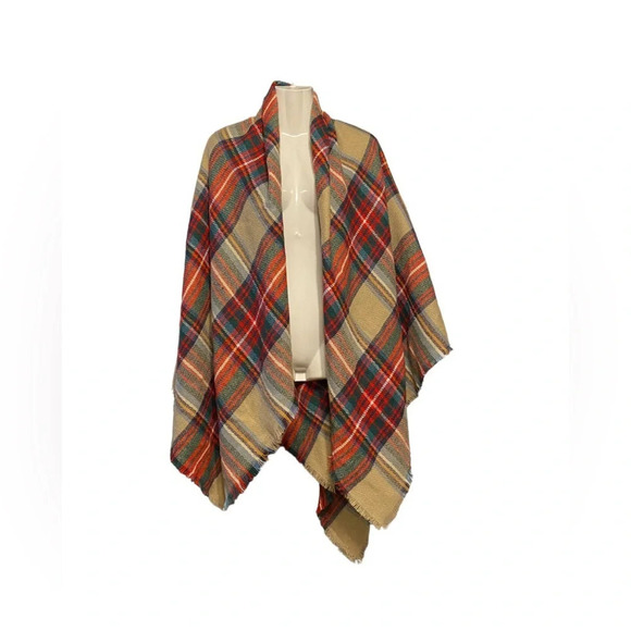 ModCloth Tartan Plaid Blanket Scarf - Picture 3 of 7